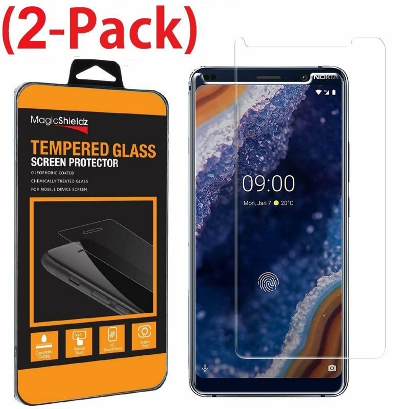 2 Pack Magicshieldztempered Glass Screen Protector Saver For Nokia 9 Pureview