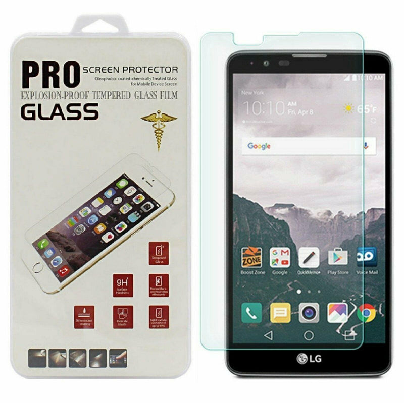 Premium Real Tempered Glass Screen Protector For Lg G Stylo 2 Plus Ms550
