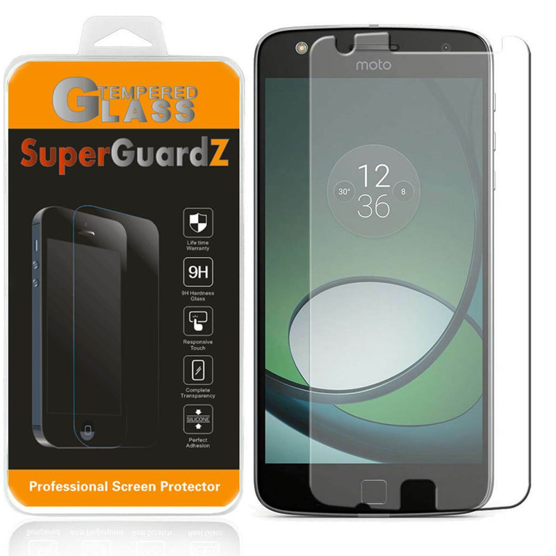 Superguardz Tempered Glass Screen Protector For Motorola Moto Z Play Droid