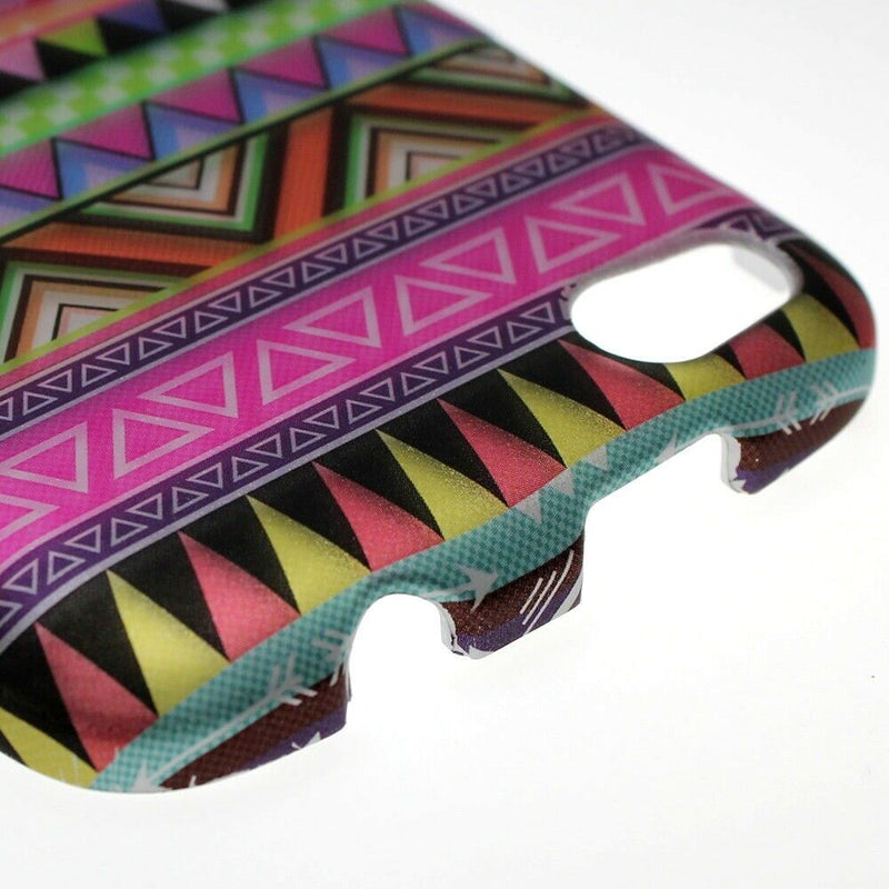 Hard Cover Protector Case For Blu Life Play Red Green Tribal