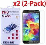 2X Premium Real Tempered Glass Screen Protector For Samsung Galaxy S5