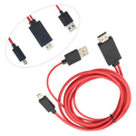 Mhl To Hdmi Micro Usb 1080P Hd Av Tv Adapter Cable Cord For Zte Era U970 Phone