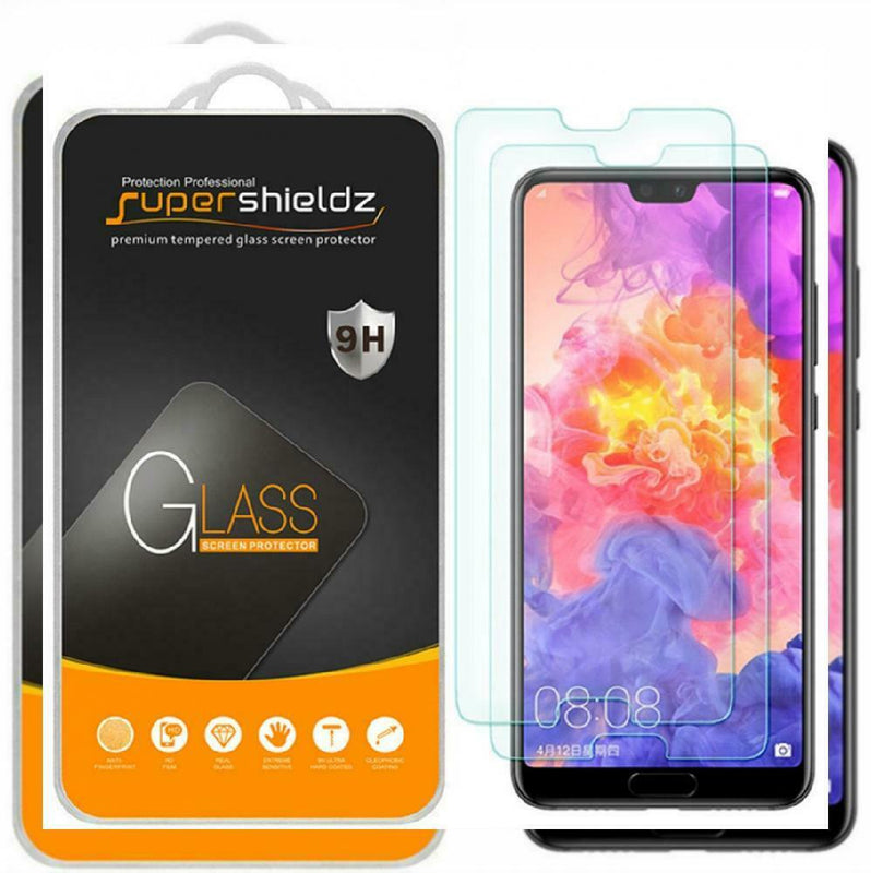 2 Pack Supershieldz For Huawei P20 Pro Tempered Glass Screen Protector