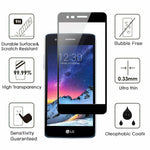 For Lg Aristo Fortune Full Screen Coverage Tempered Glass Screen Protector Guard