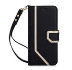 Fyy Leather Case With Mirror For Samsung Galaxy S8 Wallet Flip Folio And