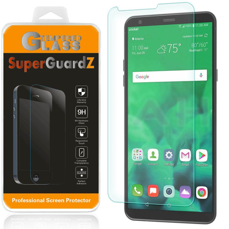 3 Pack Lg Stylo 4 Plus Superguardz Tempered Glass Screen Protector Guard Case