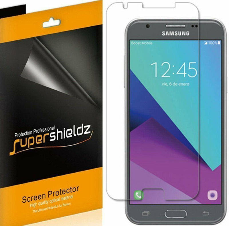 6X Supershieldz Clear Screen Protector Saver For Samsung Galaxy J3 Eclipse