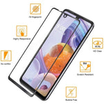 2 Pack 9H Premium Hd Full Cover Tempered Glass Screen Protector For Lg Stylo 6