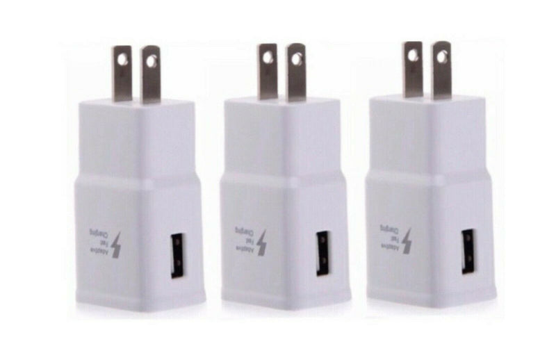 3X Adaptive Fast Charging Wall Charger Adapter For Samsung Galaxy A10E A20 A50
