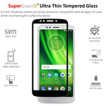 2 Pack Full Cover Tempered Glass Screen Protector For Motorola Moto G6 Play