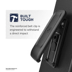 Iphone Xs Belt Clip Holster Slim Case Cover With Clip Black Slimshield