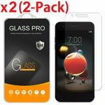 2 Pack Tempered Glass Screen Protector For Lg Risio 3 Tribute Empire Zone 4