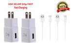 2X Adaptive Fast Wall Charger 6Ft Type C Cable For Samsung Galaxy A51 A01 A71