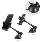 Universal Dashboard And Windshield Hands Free Car Mount Phone Holder