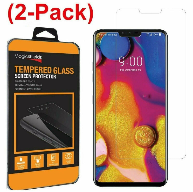 2 Pack Magicshield Premium Tempered Glass Screen Protector For Lg V40 Thinq