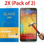 2 Pack Hd Tempered Glass Screen Protector Film For Samsung Galaxy Note 3 N9000