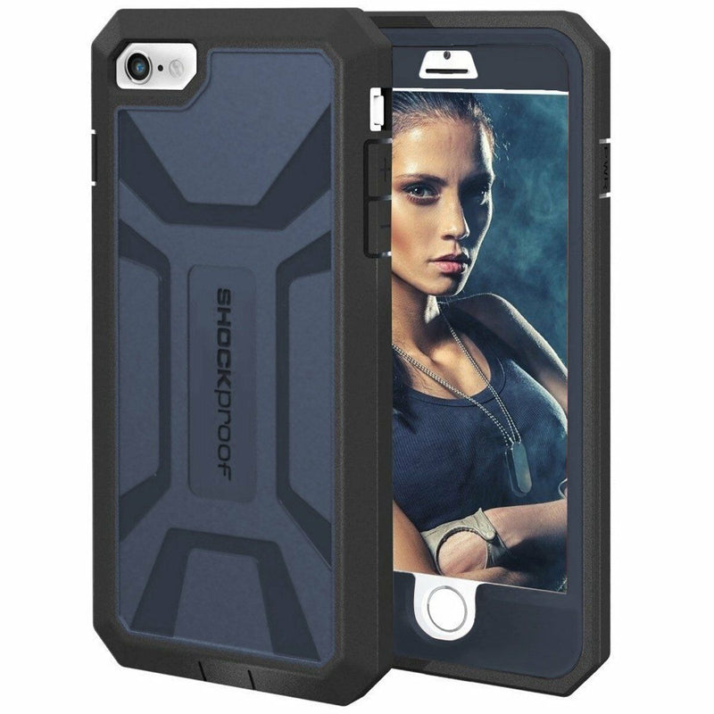 Iphone 6 Plus 5 5 Case With Built In Screen Protector Outdoor Seriesblue