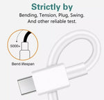 2X Adaptive Rapid Fast Wall Charger Type C Cable For Samsung Galaxy S8 S9 Plus