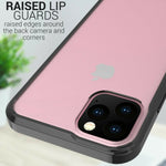 Clear With Black Rim Hybrid Tpu Bumper Phone Case For Apple Iphone 11 Pro Max