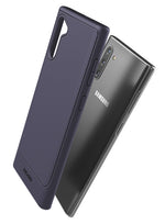 For Samsung Galaxy Note 10 Thin Case Slim Flexible Grip Phone Cover Purple