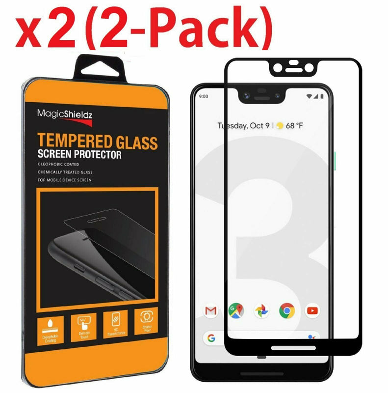 2 Pack Magicshield Full Cover Tempered Glass Screen Protector For Lg G7 Thinq