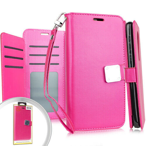 For Samsung S21 6 2 Deluxe Wallet W Blister Hot Pink