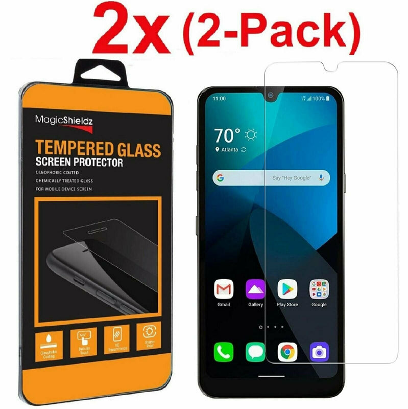 2 Pack Magicshieldz Tempered Glass Screen Protector For Lg Harmony 4