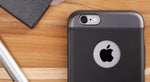 New Moshi Iglaze Armour Slim Metallic Aluminum Cover Case For Iphone 6 6S Black