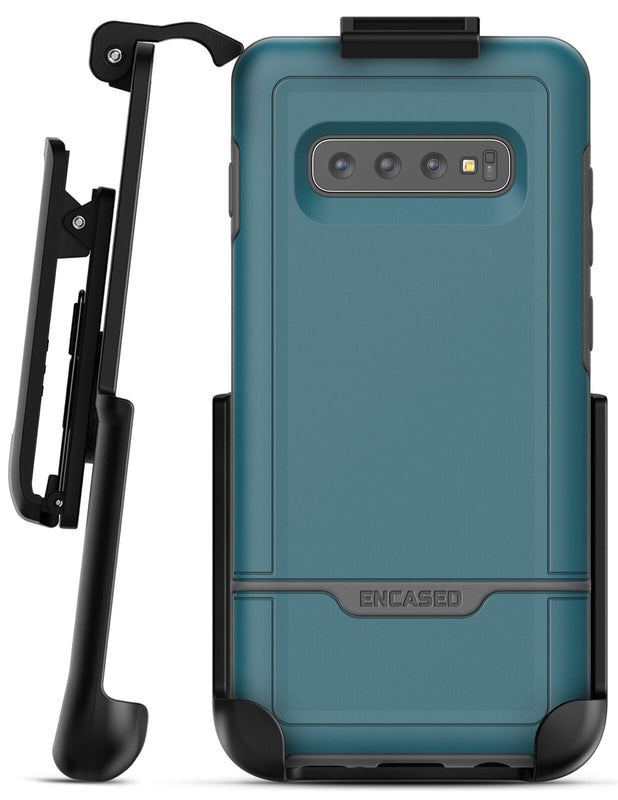 For Samsung Galaxy S10 Belt Clip Protective Case W Rugged Holster Rebel Blue