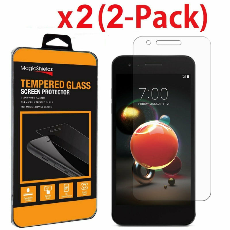 2Pack Tempered Glass Screen Protector For Lg Aristo 2 K8 2018 Tribute Dynasty