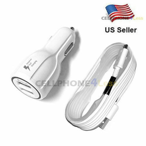 For Samsung Galaxy S6 Car Charger New