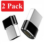 2 Pack Usb C 3 1 Type C Female To Usb 3 0 Type A Male Port Converter Adapter Blk