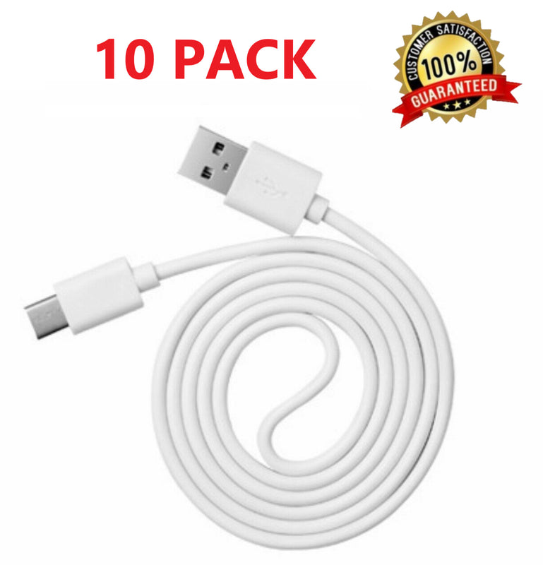 10X Oem Usb C Type C 3 1 Connector Data Sync Charger Charging Cable Cord White