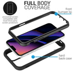 Black Trim Military Shockproof Slim Fit Phone Cover Case For Apple Iphone 11 Pro