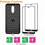 Sinwere Compatible For Nokia 3V Nokia 3 2 Phone Case With 2 X Full Coverage Tem