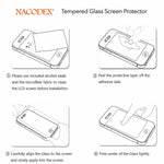 3X Nacodex For Xiaomi Mi 9 Se Full Cover Tempered Glass Screen Protector Black