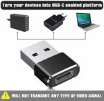 2 Pack Usb C 3 1 Type C Female To Usb 3 0 Type A Male Port Converter Adapter New