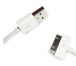 3X 30 Pin Usb Charging Data Sync Cable Cord For Apple Iphone 3G 4S 4G 3Gs Ipad2