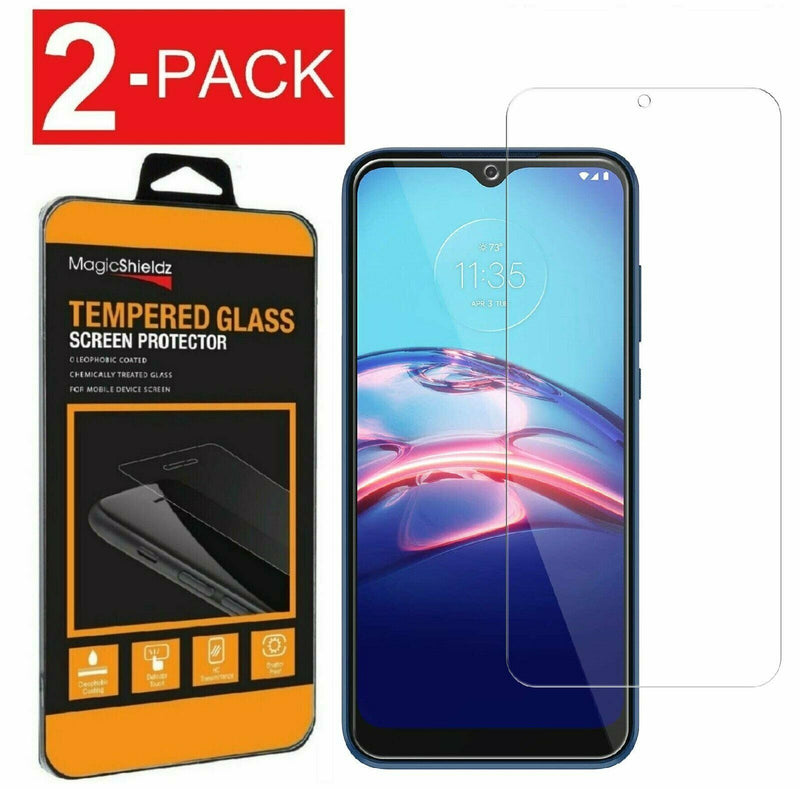 2 Pack Magicshieldz Tempered Glass Screen Protector For Motorola Moto E 2020