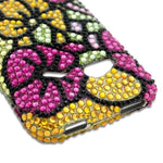 Green Pink Hawaiian Flower Case Htc Droid Incredible 4G Lte Fireball 6410 Cover