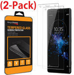 2 Pack Tempered Glass Screen Protectors For Sony Xperia Xz2