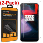 2 Pack Premium Tempered Glass Screen Protector For Oneplus 6