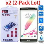 2 Pack Premium Real Tempered Glass Film Screen Protector For Lg G Stylo Ls770