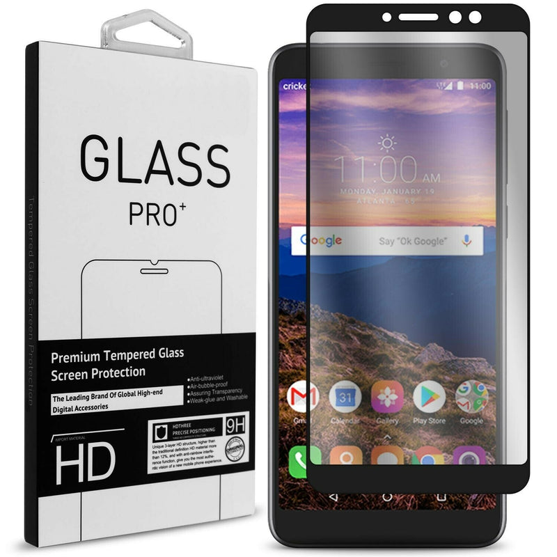 Hd Clear With Black Border 9H Tempered Glass For Alcatel Onyx 1X 2019