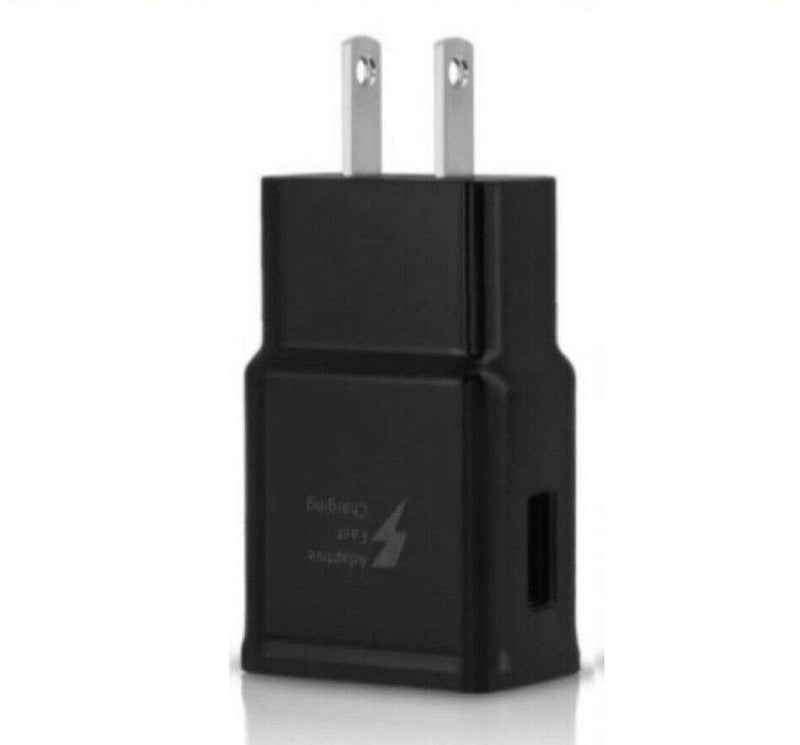 Wall Travel Adapter Fast Charger For Samsung Galaxy A20 A50 A70 A71 A10E Black