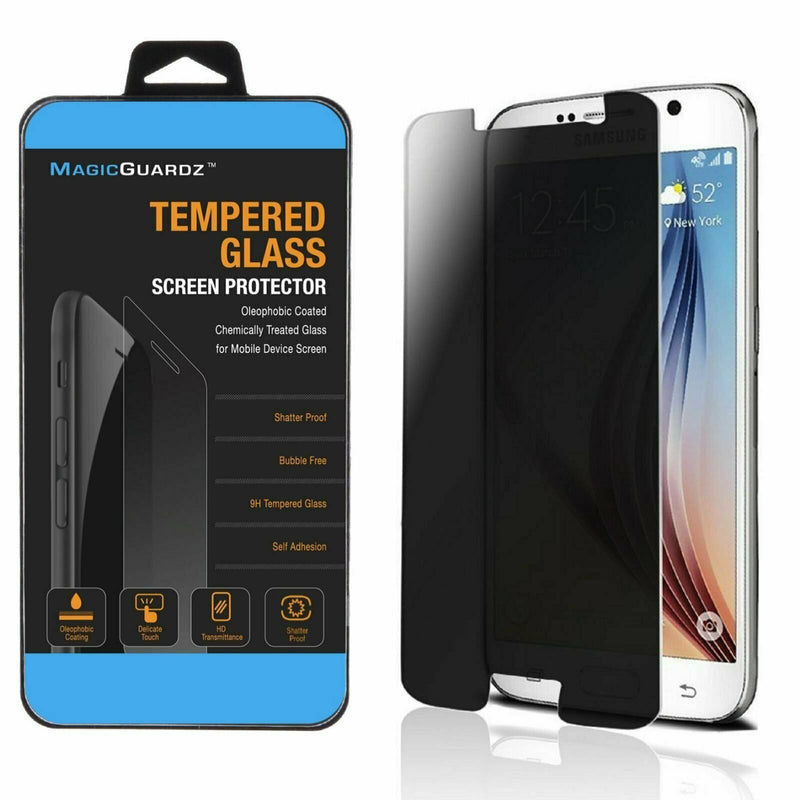 Anti Spy Premium Privacy Tempered Glass Screen Protector For Samsung Galaxy S6
