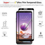 2 Pack Full Cover Tempered Glass Screen Protector Guard For Lg Stylo 4 Plus