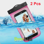 2Xwaterproof Underwater Pouch Dry Bag Case Cover For Iphone X 8 7 Plus Galaxy S9