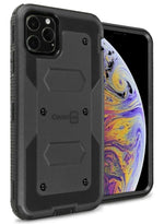 Black Protective Hybrid Cover For Apple Iphone 11 Pro Max Shockproof Phone Case