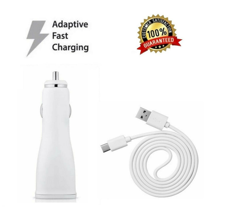 Adaptive Fast Car Charger 6Ft Usb Type C Cord Cable For Samsung Galaxy Z Flip